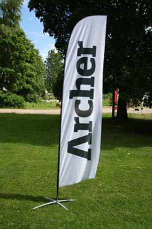 Archer-beach flag